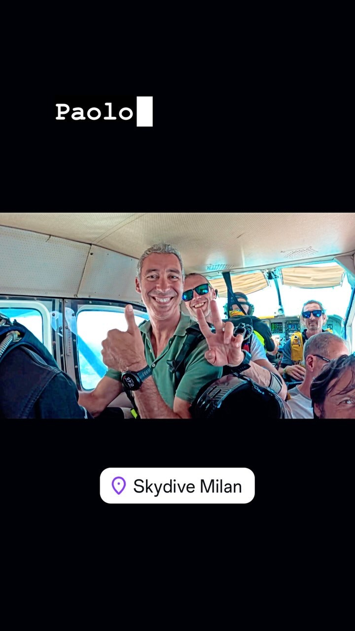 🌟 𝐔𝐧 𝐥𝐚𝐧𝐜𝐢𝐨 in tandem 𝐝𝐚 𝐬𝐨𝐠𝐧𝐨 𝐜𝐨𝐧 𝐏𝐚𝐨𝐥𝐨 𝐊𝐞𝐬𝐬𝐢𝐬𝐨𝐠𝐥𝐮!🌟
🎉𝐀𝐛𝐛𝐢𝐚𝐦𝐨 𝐚𝐯𝐮𝐭𝐨 𝐥’𝐨𝐧𝐨𝐫𝐞 𝐝𝐢 𝐯𝐨𝐥𝐚𝐫𝐞 𝐜𝐨𝐧 𝐢𝐥 𝐟𝐚𝐧𝐭𝐚𝐬𝐭𝐢𝐜𝐨 𝐏𝐚𝐨𝐥𝐨 𝐊𝐞𝐬𝐬𝐢𝐬𝐨𝐠𝐥𝐮!
😍 𝐆𝐮𝐚𝐫𝐝𝐚𝐭𝐞 𝐢𝐥 𝐧𝐨𝐬𝐭𝐫𝐨 𝐥𝐚𝐧𝐜𝐢𝐨 𝐢𝐧 𝐭𝐚𝐧𝐝𝐞𝐦 𝐞 𝐬𝐜𝐨𝐩𝐫𝐢𝐭𝐞 𝐥’𝐞𝐦𝐨𝐳𝐢𝐨𝐧𝐞 𝐩𝐮𝐫𝐚 𝐝𝐞𝐥 𝐯𝐨𝐥𝐨. 🚀
✨ Volete vivere anche voi un’esperienza indimenticabile?
💥Provate l’adrenalina di un salto nel vuoto con la sicurezza dei nostri istruttori esperti. ✨
📲 Prenotate ora e regalatevi un’avventura unica!
🔗 Link in bio / scrivici in DM o whatsapp
#paracadutismo #tandemjump #paolokessisoglu #adrenalina #avventura #volo #esperienze #prenota #gift #regalo #milano #casalemonferrato