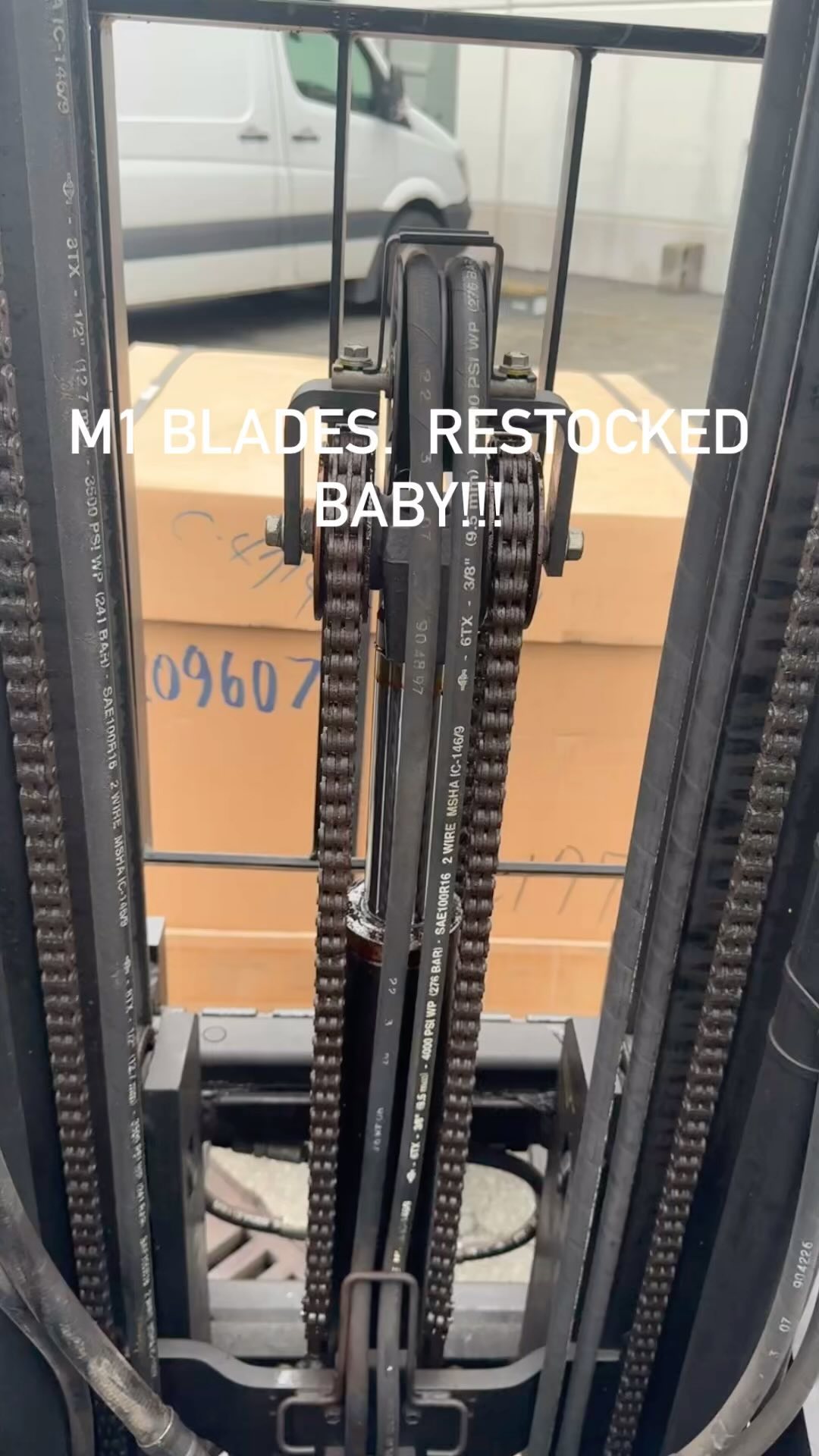 M1 blades restocked. #iknowatoolguy