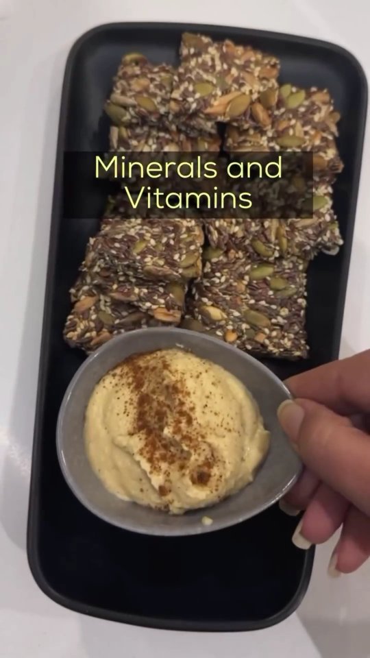 Nature's Elements Seed Crackers Recipe
Comment if you are facing any problems related to periods or joint pain. Save for later!
Ingredients:
1/2 cup Nature's Elements flax seeds
1/2 cup Nature's Elements pumpkin seeds
1/2 cup Nature's Elements sunflower seeds
1 cup sesame seeds
1/4 cup poppy seeds
1 tsp sea salt
2 pinches oregano
1 pinch chilli flakes
1/2 tsp cumin powder
2 cups warm water
Instructions:
Preheat your oven to 350°F (175°C) and line a baking sheet with parchment paper.
In a large bowl, combine all the seeds and warm water. Stir well and let it sit for about 30 minutes.
Transfer the mixture onto the lined baking sheet.
Use a sharp knife or pizza cutter to score the rolled-out mixture into desired cracker shapes and sizes.
Place the baking sheet in the preheated oven and bake for about 50 minutes, or until the edges turn golden brown and the crackers are crisp. Keep an eye on them as they can burn quickly.
Enjoy your homemade seed crackers as a healthy snack or serve them with your favorite dips and spreads!
Get the best quality Seeds from Nature's Elements at www.natureselements.in or click link in bio
Video Creds : @simratkathuria
#natureselements #HealthyLiving #HealthyFood #HealthyDiet #TheDietExperts #HealthTips #Dietician #Nutritionist #EatingHabits #WeightLoss #SeedCracker #Periods #JointPain