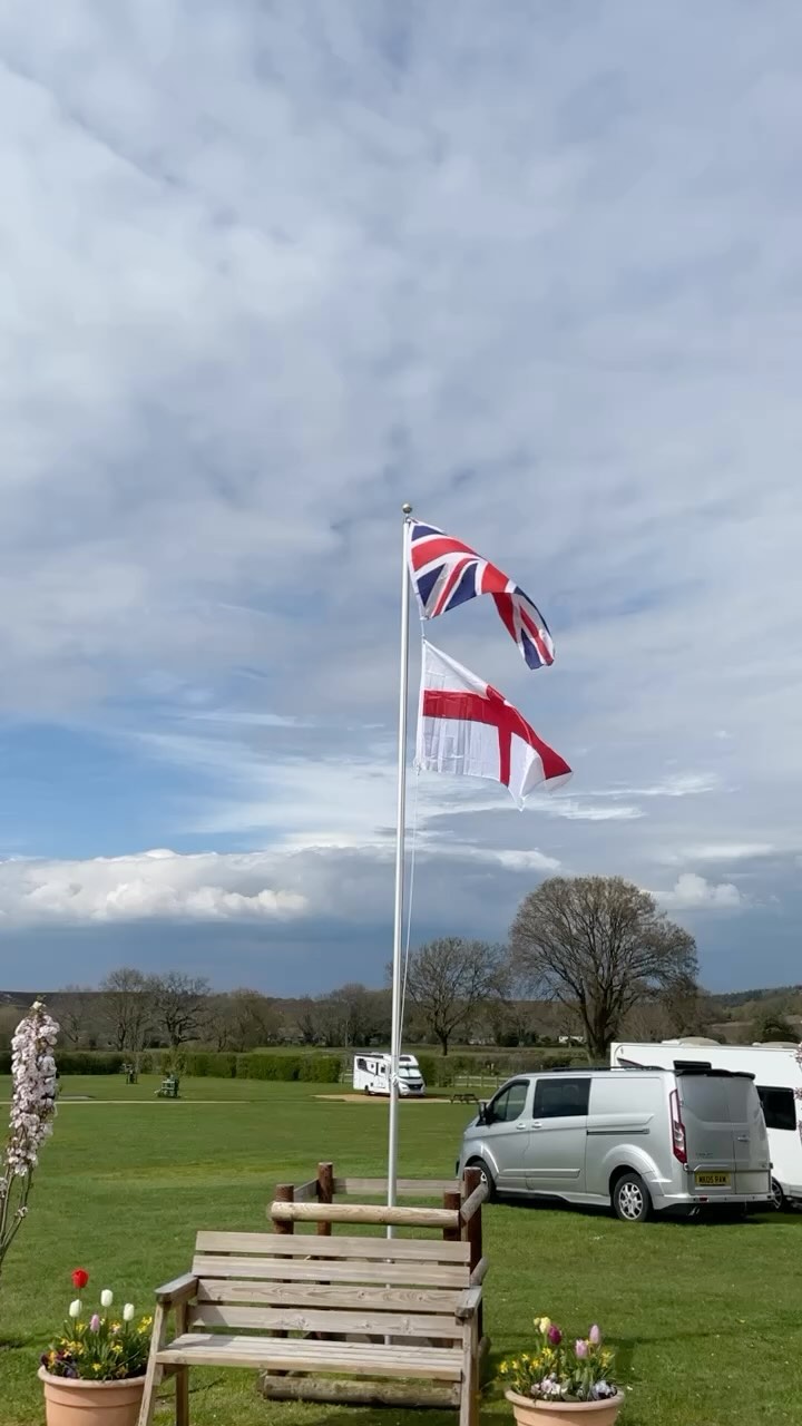 Flying the flag for St George’s Day 🏴