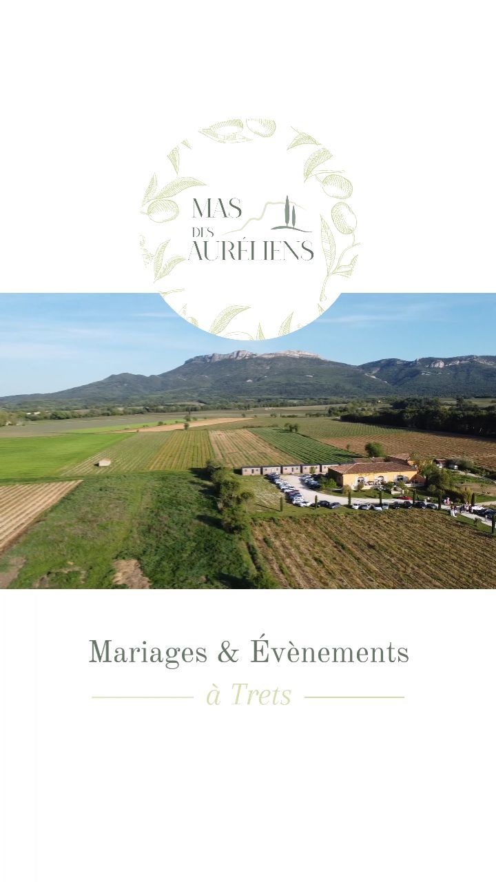 Et si vous privatisiez le Mas des Auréliens pour un mariage résolument provençal ? 😍🌿
Faîtes une entrée remarquée par notre superbe allée d’oliviers, et dites-vous ""OUI"" face au majestueux massif de la Sainte-Victoire !
🎥 prise de drone by @cruz production ✨