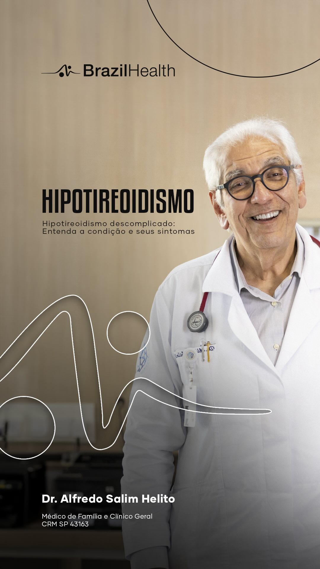 Hoje, Dr. Alfredo Salim esclarece tudo sobre o hipotireoidismo, uma condição que afeta principalmente as mulheres, muitas vezes se manifestando a partir dos 20 anos.
Ele explica o papel da tireoide no nosso corpo, os sintomas e características do hipotireoidismo, e a importância de realizar exames para detectar a condição precocemente.
O Dr. Salim também aborda as opções de tratamento e como elas podem ajudar a controlar os sintomas e melhorar a qualidade de vida.
Não deixe de assistir e entender mais sobre essa condição que pode estar afetando você ou alguém que você conhece!
Dr. Alfredo Salim
Médico de Família e Clínico Geral
CRM SP 43163
#hipotireoidismo #clinicogeral #endocrinologia #drsalim #brazilhealth #tireoide