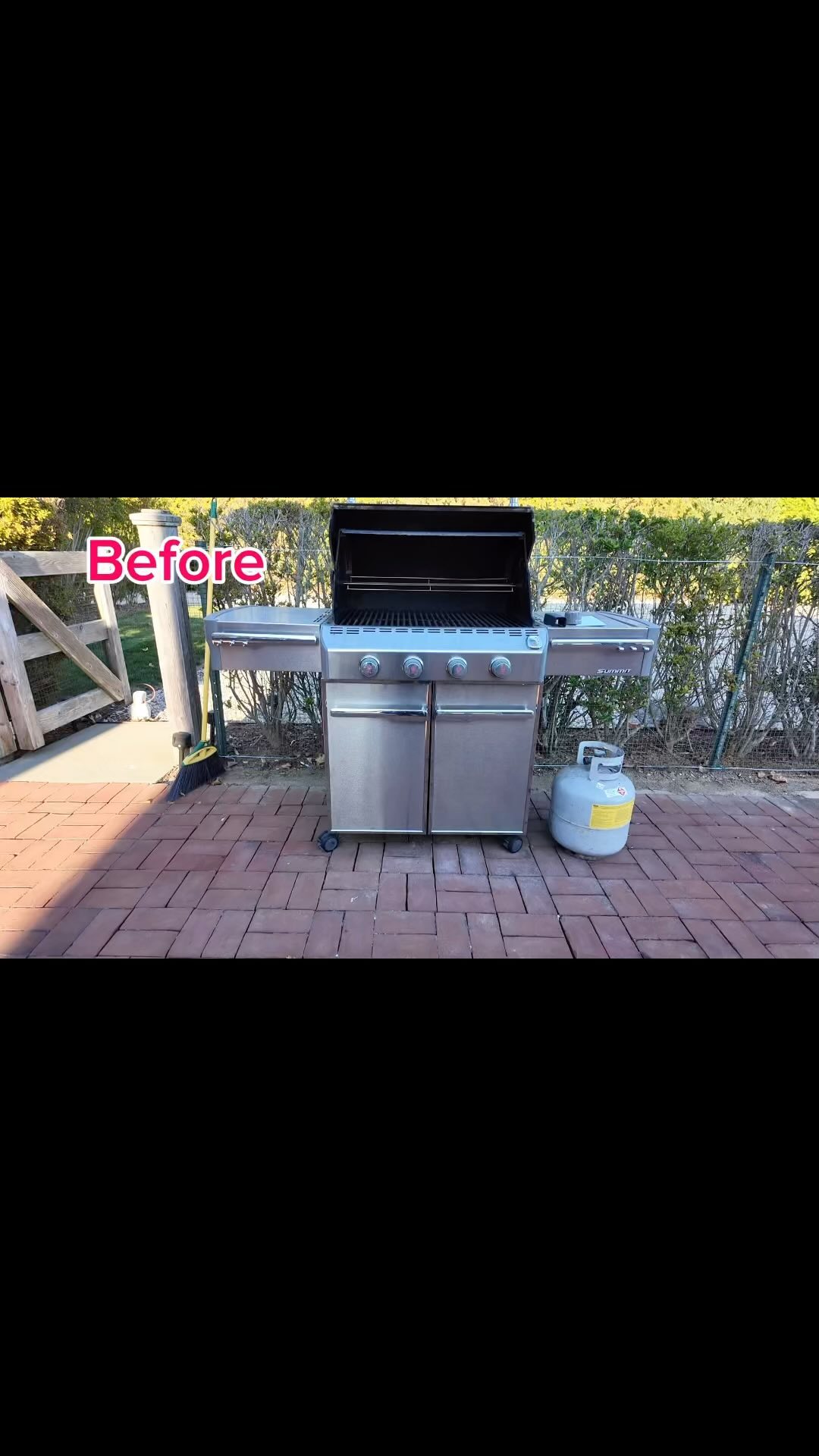 Weber summit grill cleaning