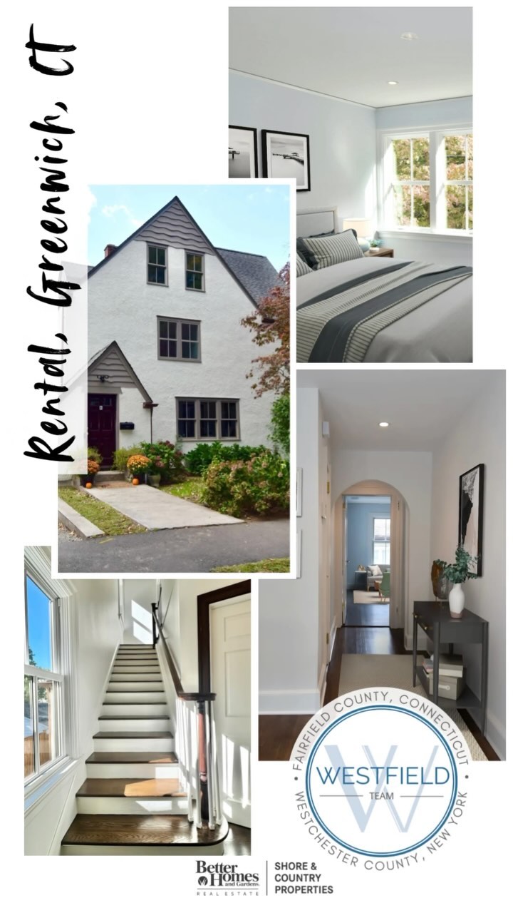 💫 JUST LISTED RENTAL
📍6 Pemberwick Road, #2
Greenwich, Connecticut
🐾The pet policy should be confirmed w/ the listing agent.
🏡This beautifully renovated rental in the serene Pemberwick neighborhood of Greenwich offers a perfect blend of modern amenities and convenient location. The spacious 3/4 bedroom unit spans the second and third floors, ensuring plenty of room for your family or guests. The brand new kitchen features elegant quartz countertops and sleek stainless steel appliances, making meal prep a delight. Throughout the home, adjustable recessed lighting creates the perfect ambiance, while the HVAC system ensures year-round comfort. Each room has been thoughtfully pre-wired for wall-mounted TVs, providing a seamless entertainment setup. The hardwood The hardwood floors add a touch of warmth and sophistication. In unit Washer & Dryer! Reserved off-street parking.
This rental's prime location is a major highlight, offering easy access to a variety of local attractions and amenities. Just 2 miles from Greenwich Avenue, residents are close to an array of shops, restaurants, and entertainment options. For outdoor activities, Byram Beach and its accompanying pool, playground, tennis courts, and softball field are just 1.1 miles away. Commuters will find the proximity to transportation routes convenient, with I-95 only a mile away, the Port Chester train station 1.4 miles distant, and the Merritt Parkway just 2.4 miles from the property.
Residents of this home also enjoy access to all of Greenwich's beautiful beaches, ferry services, and parks and recreational facilities, making it an ideal location for those who love to explore and engage with their community. Don't miss the opportunity to call this stunning rental your new home!
#greenwichct #nyc #commute #relocating #rental #greenwichmoms #fairfieldcounty #ctrealtor #ctrealestate #westfieldteam #bhgreshoreandcountry #home #renovated #custom #gourmetkitchen #homeinterior #homedecor #homestyle #homesweethome