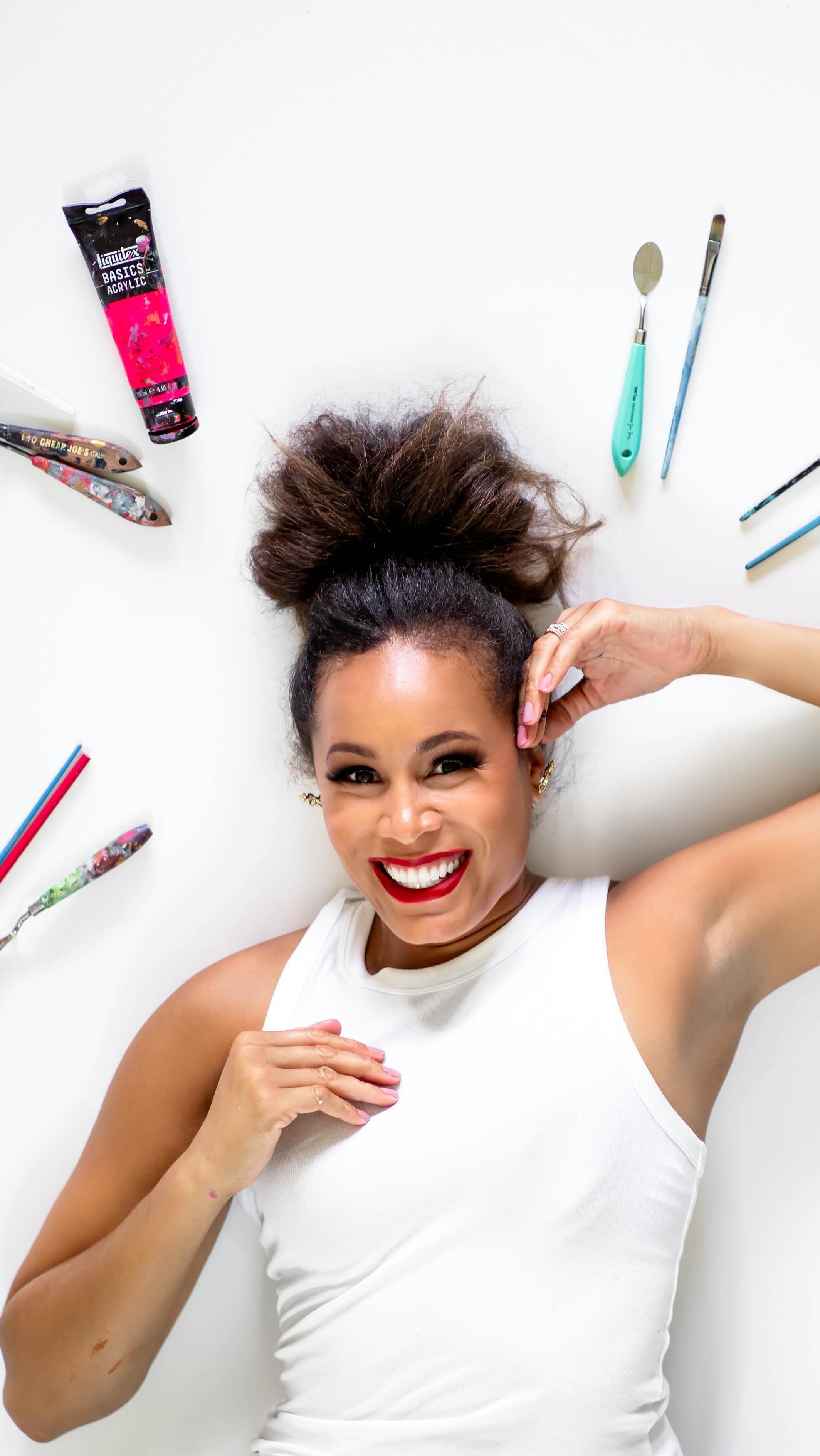 I love to give my clients options. Creating multiple options for a brand identity requires research and strategy 🔎. Our process includes Pinterest boards, benchmark/competitor analysis, downloading LOTS of font choices 🔤 , and so much more. Take a peak under the hood into my Adobe Illustrator as I created a playful but balanced brand identity for a Charlotte-based mixed media artist!!
The coolest thing about this project is that I was able to pull brand colors directly from the client’s artwork 🎨. Check out some of her work at @kamariimanart
Drop a 🎨 in the comments if you want to see the full brand reveal !!
#BrandIdentity #BrandDesign #LogoDesign #MixedMediaArt #BrandDesignStudio #BrandProcess #adobeillustrator