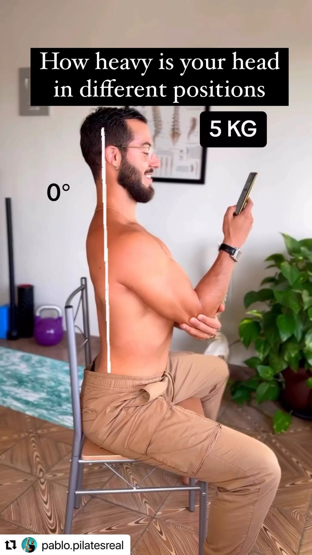 Just saying… we creating so much of extra tension for our body( neck in particular, but also lower back, mid back), so think@about that next time@when you stuck to your phone….