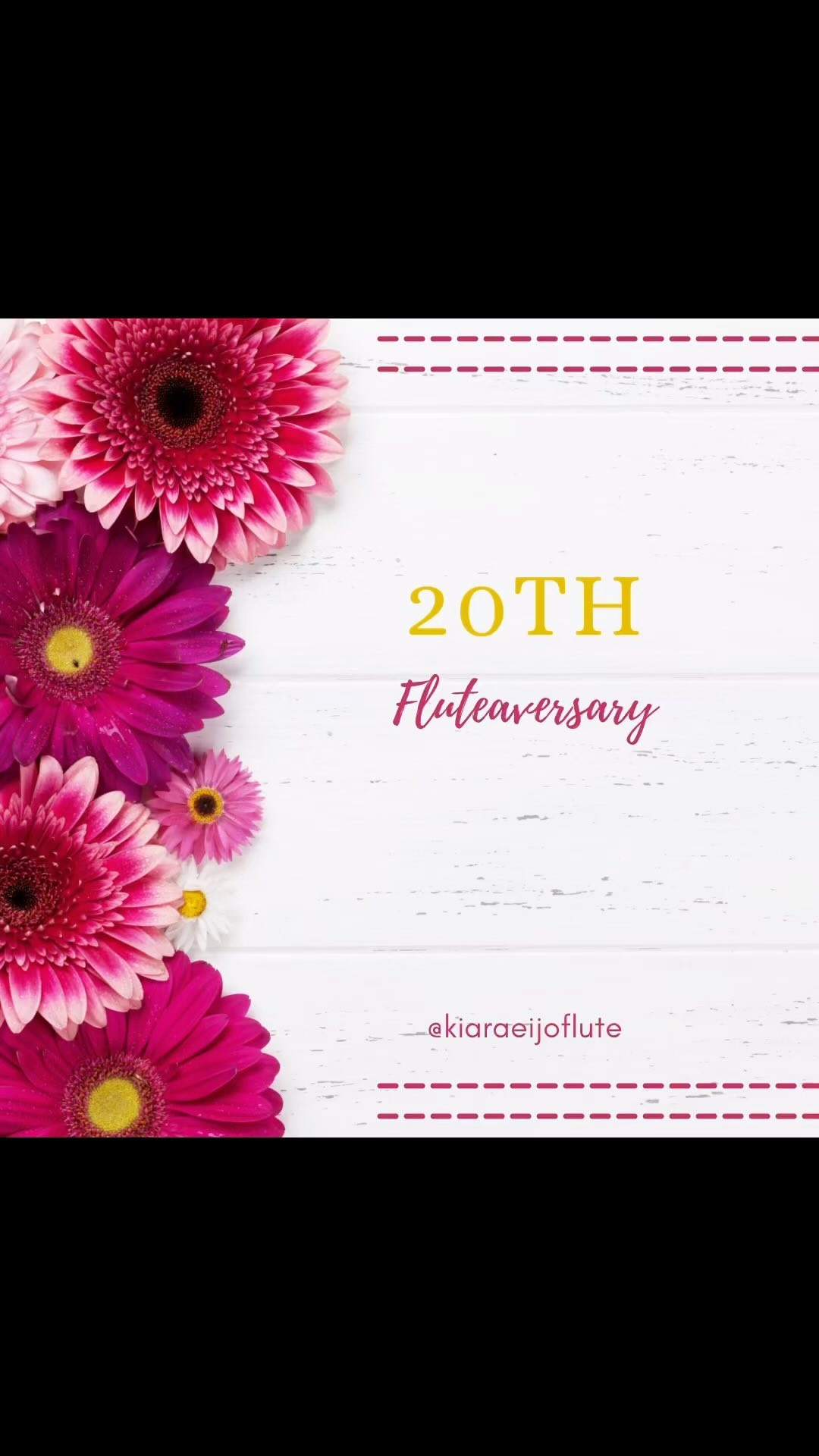 This week marks the 20th Anniversary of the start of my flute journey. I’m not gonna lie it’s been a wild rollercoaster and I would not trade my experiences for anything. This is the evolution of a girl who went from being a 12 year old beginner from Glades Middle School to now being a professional flutist and educator who is a teaching artist with @miamimusicproject.
Thank you to those who have been on my journey with me!!!💖💖
🥰🥰🥰
Esta semana cumplo 20 años de ser flautista. Tengo que ser honesta, mi camino como flautista ha sido una montaña rusa bien salvaje pero no cambiaría mis experiencias por nada. Esta es el evolución de una niña de 12 años que era estudiante de Glades Middle School y ahora una flautista profesional que es maestra de @miamimusicproject.
Muchas Gracias a las personas que me han apoyado por todo este tiempo!💖💖❤️❤️💜💜🥰
#flutejourney #musicaljourney #fluteaversary #musician #musicteacher #fluteteacher #flute #flauta #flutist #flautista #flutistsofinstagram #instamusicians #flutistry #flutelove #throwbackthursday #southfloridamusicians #miamimusicians #southfloridaflutists #miamiflutists #altusflutes #playhomieplay #keepgoingstrong💪