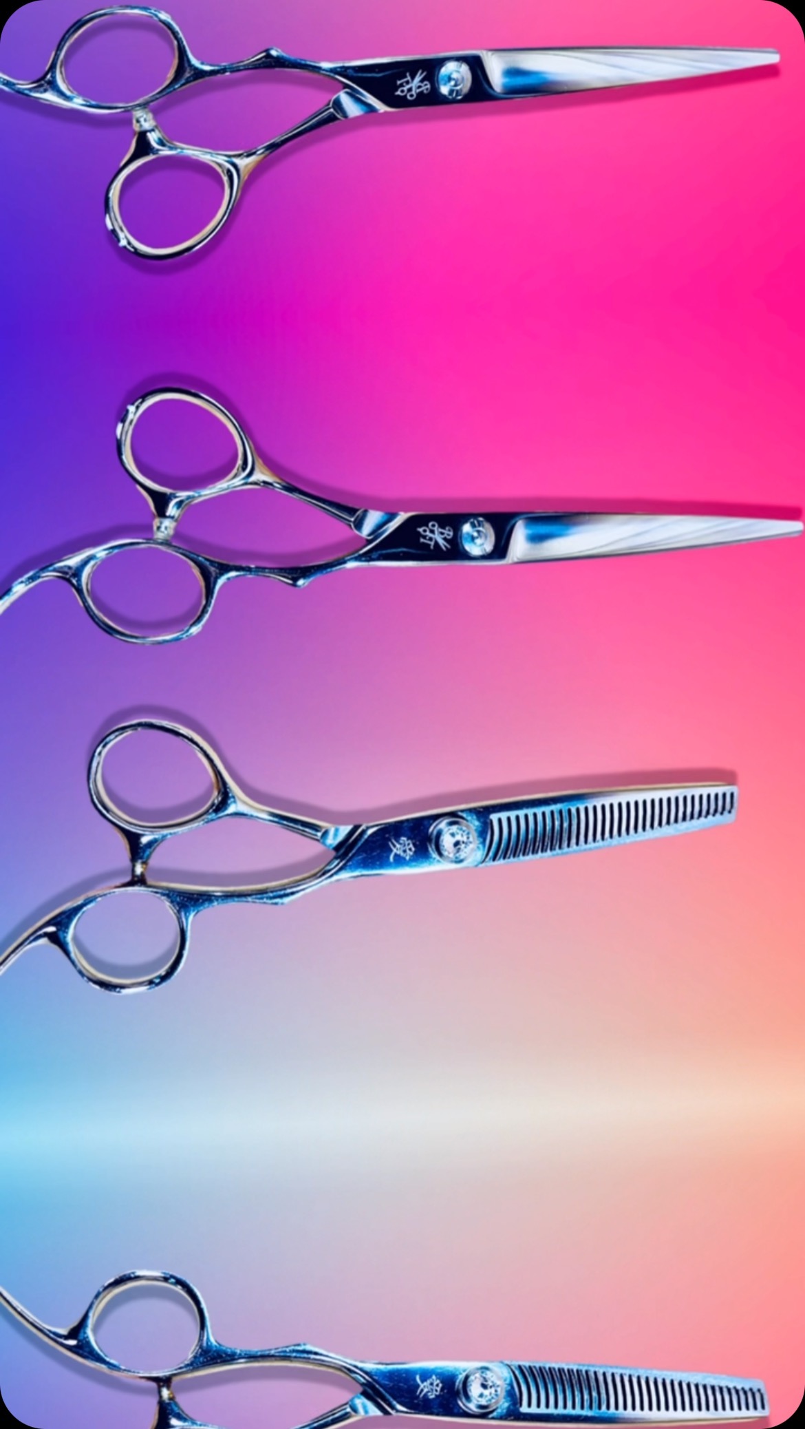 ✨Feeling Good on this bright Monday and got something special going on! 440-C right or left hand and all length available! limited time BOGO special. Don't forget B&T Shears it has *Lifetime Warranty and set is under $350! You will feel the difference.
#Solidsteel #professionalStylist #professionalsalonshears #sale #bogo #Salonshears #strengthisbeauty #440-C #VG10 #scissorsharpening #btshears #fyp