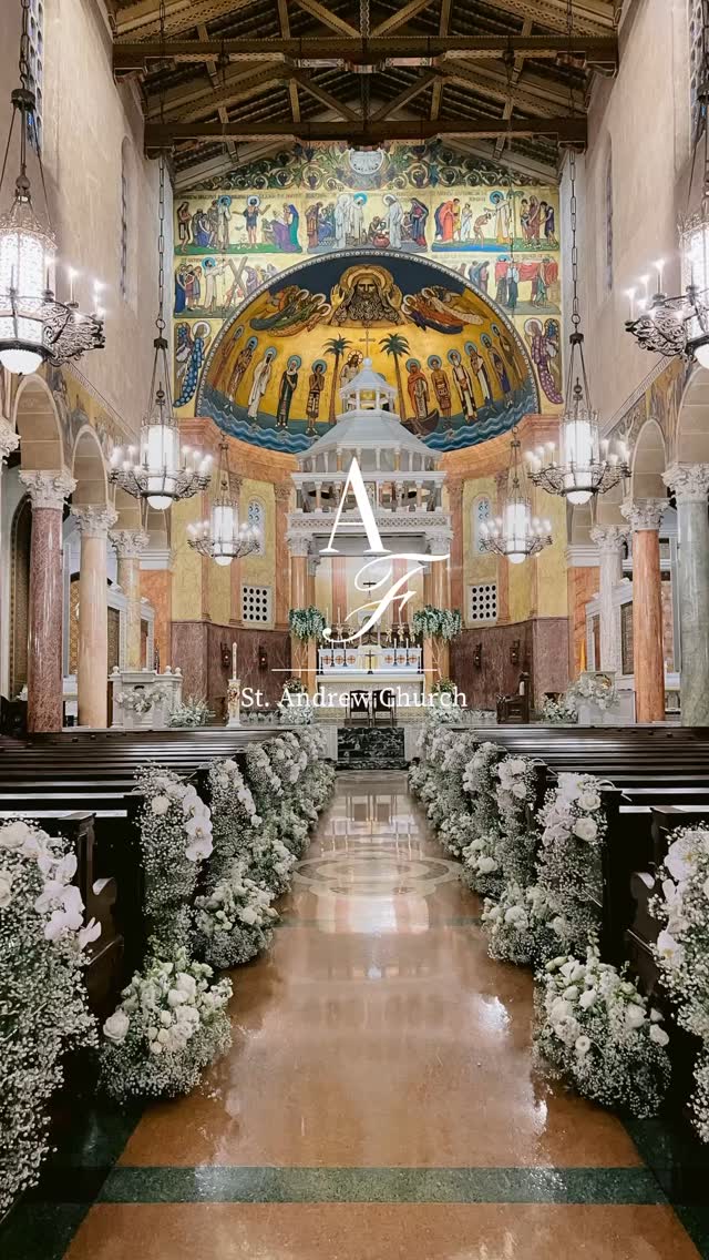 A scared space turned floral heaven. Designing church ceremony floral often comes with unique limitations, but our visions for A & F’s wedding was unstoppable. With endless cascades of orchids and delicate clouds of baby’s breath, brought a dream vision to life, proving that magic can happen within any parameters. 🤍
@unveiledbygrace_events