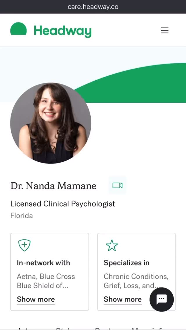 Here’s to taking chances! Starting this practice hasn’t been easy but some things have been smoother than others, including onboarding with Headway! I now accept private pay, some insurances, and out of network clients. Check out my headway profile and if you’re looking to join let me know!