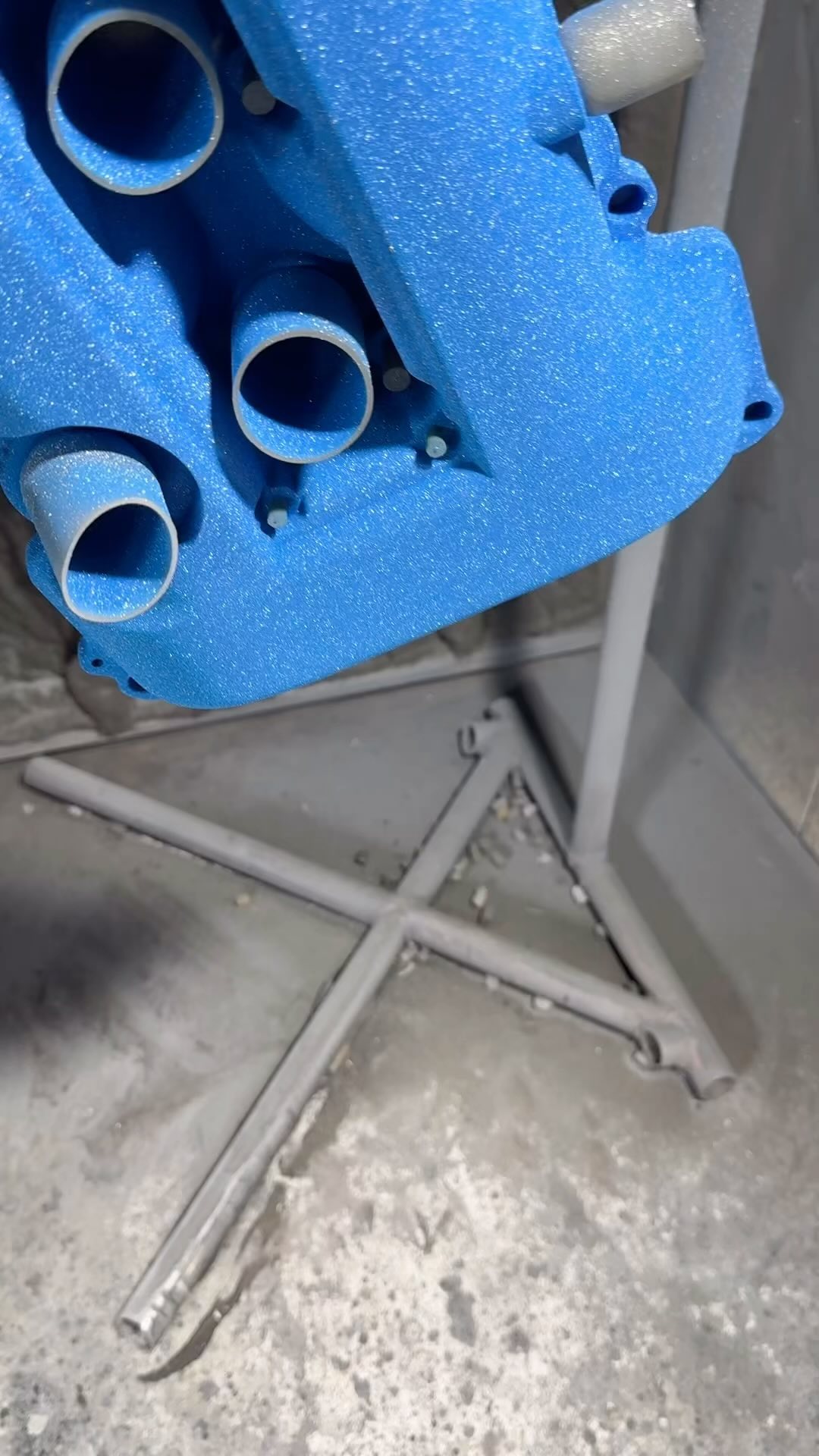 Dormant Sparkle Light Blue 💙💙💙@columbiacoatings #jtscoatingsandcycles