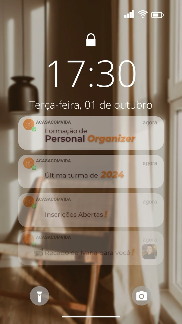 🚨 A Ivana Portella tem um recado para você! 🚨
Se você quer se tornar um(a) Personal Organizer, essa é a sua oportunidade! Nossa próxima turma do Curso de Formação de Personal Organizer será a última de 2024. ✨
📅 Início das aulas: 15/10/2024
🎯 Poucas vagas disponíveis!
Não perca tempo, garanta sua vaga e transforme sua paixão por organização em carreira! 💼💡
🔗 Clique no link da bio e inscreva-se agora!
#PersonalOrganizer #FormaçãoPersonalOrganizer #IvanaPortella #ACasaComVida #Organização #ÚltimaTurma2024 #InscrevaSe