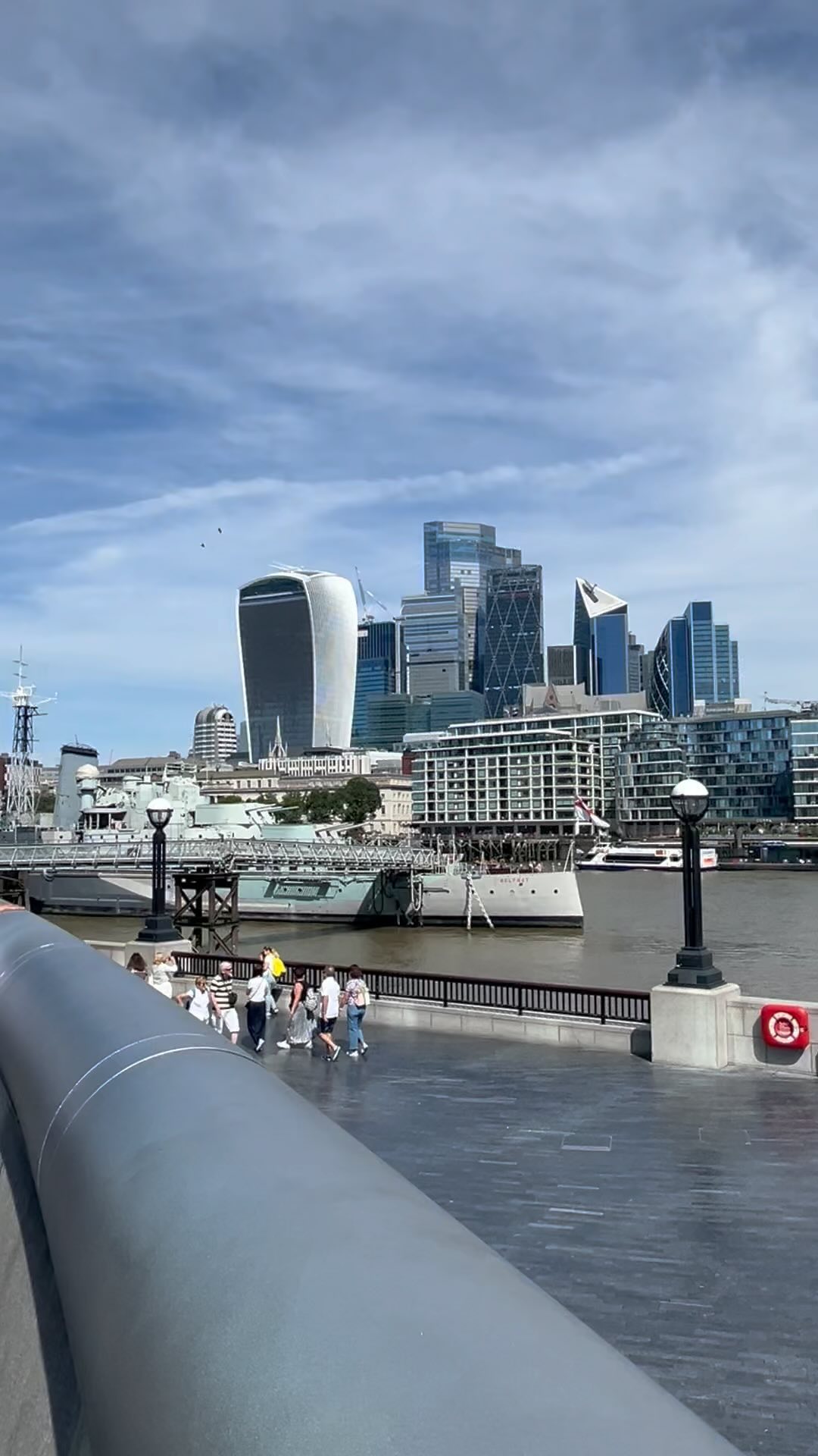 Lovely day for the tourists