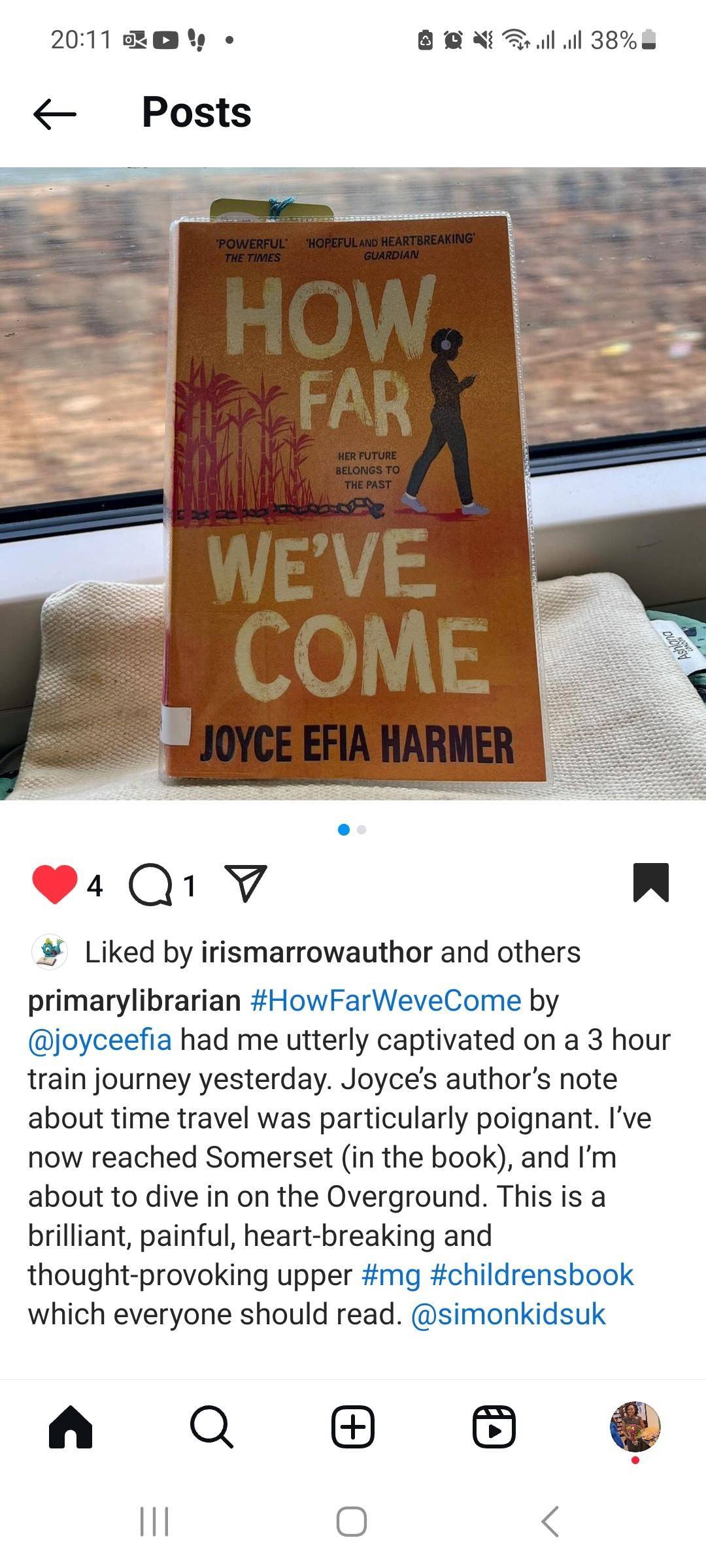 What a moving review! Thank you so much..@primarylibrarian ❤️❤️❤️