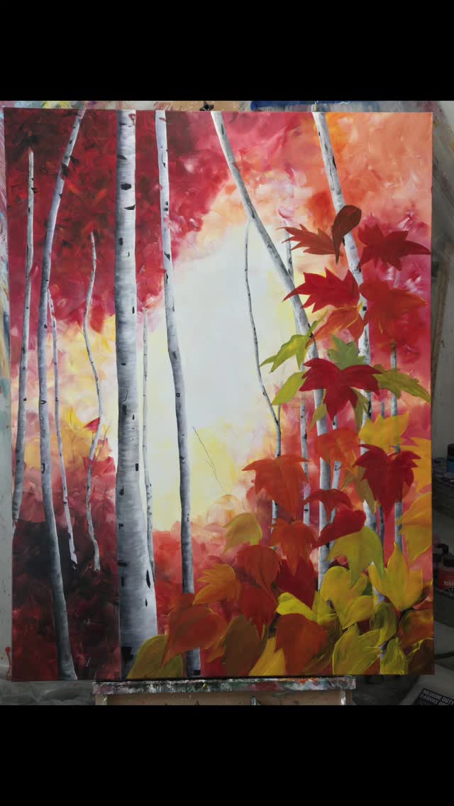 Into The Light
4" x 3' acrylic on canvas
I hope you feel the love