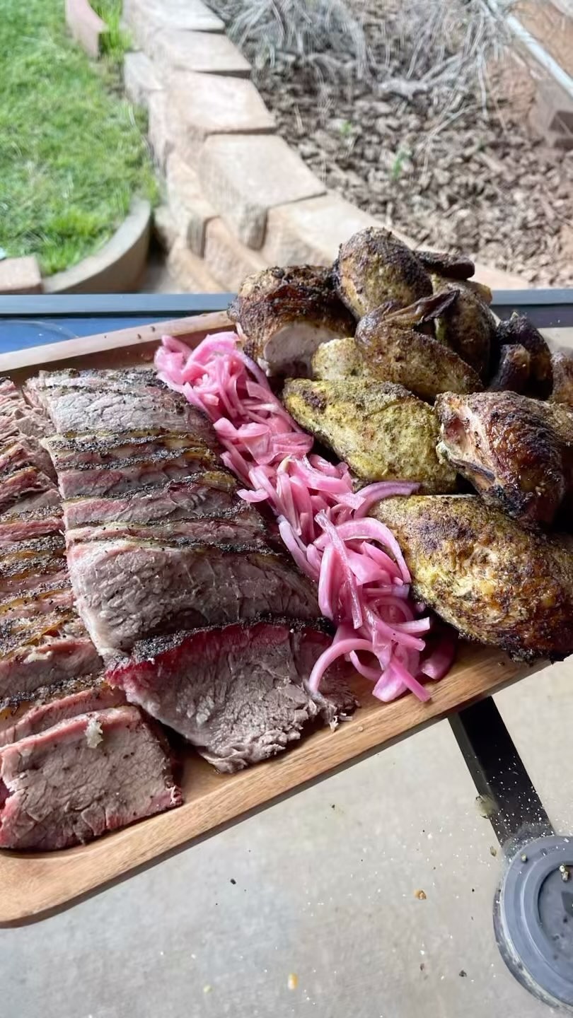 BBQ by Joe is so much more than a food truck—we do catering too! No matter what the occasion, we’re here to bring the best quality of dining to the table. Send us a DM to set up catering for your event; we look forward to serving you! 🍖
#bbq #barbecue #catering #localcatering #foodtruck #foodservice #stgeorge #stgeorgeutah #stgeorgefoodtrucks #stgeorgecatering #local #localbusiness #shoplocal #wedding #weddingfood #buisness #familyreunion #byjoe