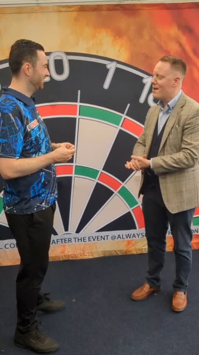 On Sunday @lukehumphries180 got to witness some world class magic and on Friday he was awarded an MBE. What a week for you 👏😂