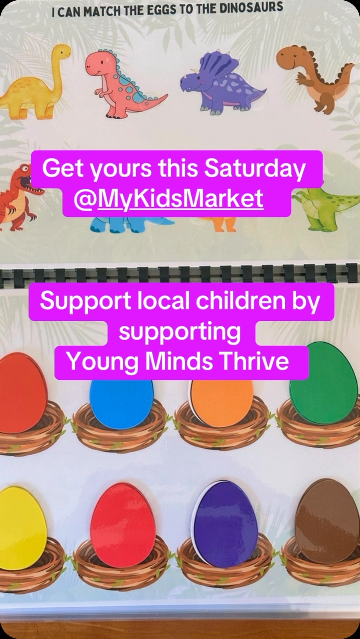 Our activity learning packs are designed to boost children’s developmental skills through fun and play. Inside each pack, you’ll find activities focused on key developmental skills like fine motor skills, problem-solving, colour recognition and early numeracy skills. Get yours this Saturday @mykidsmarketnsw and support local families! 🌟 #SchoolReadiness #ChildDevelopment #supportlocalcharity #youngmindsthrive #mykidsmarketnsw #portmacquarie