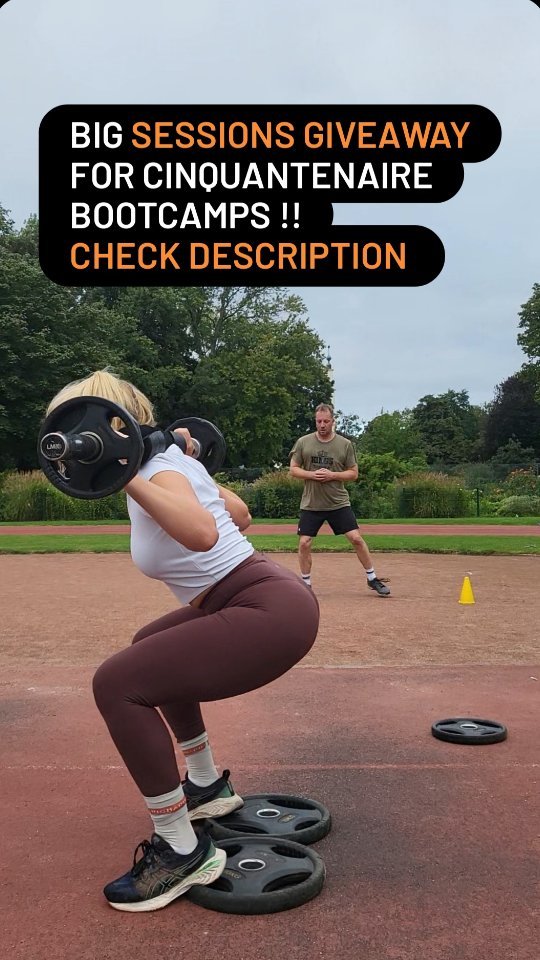 📣📣📣 GIVEAWAY ALERT📣📣📣
For this new bootcamp season in the parc du Cinquantenaire 📍starting on Sept 9th, we are giving away two vouchers worth of 20€ each for you and your +1 representing two bootcamp sessions each!
To participate:
- Follow our account @thegoodcombo_
- Like this reel
- Comment and tag your plus one (you can comment as much as you want)
- For extra chance to win post this reel in your story. If your account is private send us a screenshot as a proof.
Good luck!🍀🍀🍀
Giveaway ends on September 7th 2024.
In any case, come and check our perfect mix of moves for an efficient muscle strengthening, fat loss and strong core!💪🔥
All our workouts are created by certified professional trainers focusing on injury prevention!
See you guys soon!
Cheers!!
Guillaume from The good Combo
Please note:
Your voucher is valid up to October 28th 2024 included!
#brussels #bootcamp #belgium #belgiumfitness #parcducinquantenaire #bootcamp #injuryprevention #hiit #trx #giveaway #belgiumnature #fitness #explorepage #nutrition
