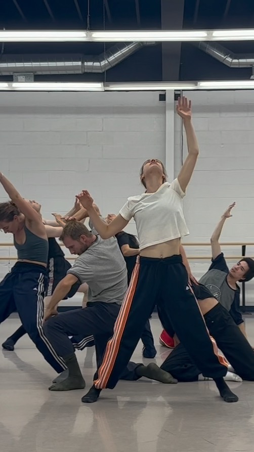 A full and beautiful first week creating a new work with @balletedmonton ❤️🔥
Music by @stefannazarevich