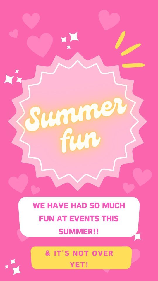 We have had SUCH a Dazzling summer so far. We have been adventuring all over Alberta, spreading magic and visiting friends, both new and old ✨️ AND the fun isn't over yet!
Join us for some of the upcoming events we will be attending!
✨️ UPCOMING EVENTS ✨️
👑 August 25 from 12:00pm-1:00pm at the @bp.church annual BBQ 🍔
👑 August 29, join us at the @calgarylibrary 📚
👑 September 7, join us to Fundraise for @aarcs at their Kenneled for a Cause event 🐾
We hope to see you there! 🌞