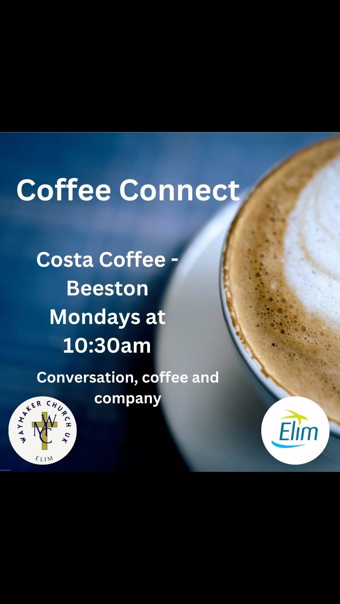 Why not come along this morning?