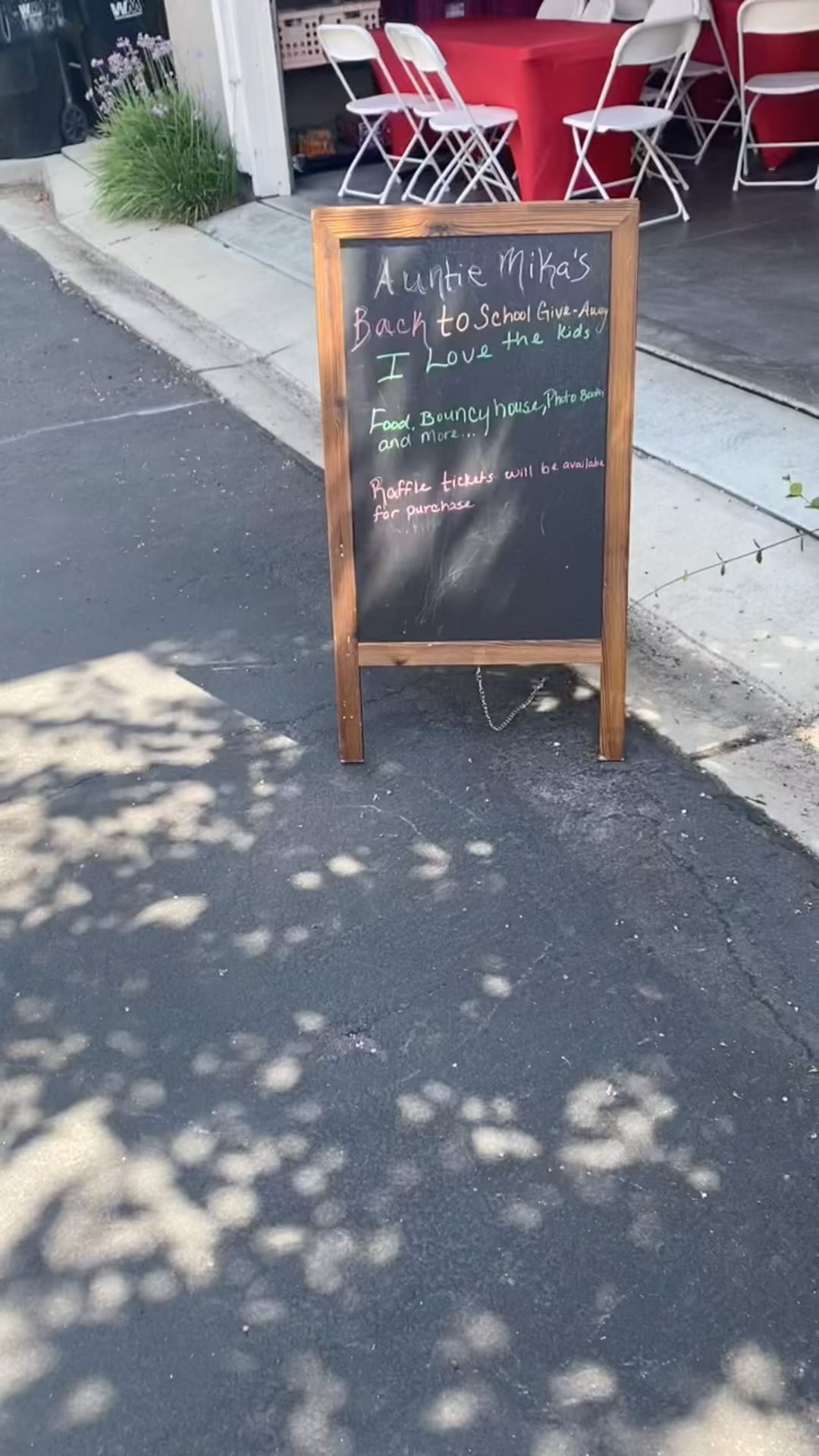 I like to thank everyone that came out yesterday for my back to school giveaways, thank you all for the support and donations until next year. Auntie Mika’s love the kids.