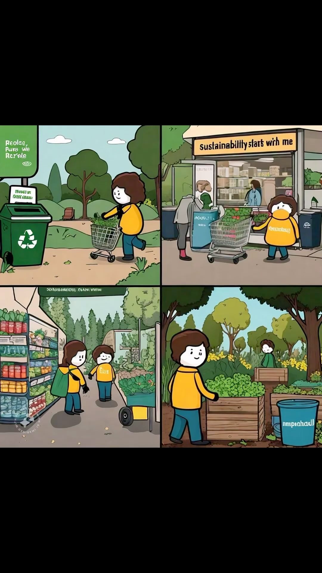 For Environment-Focused Posts:
1. ”Nurturing nature, one step at a time.”
2. ”Protect the planet, preserve the future.”
3. ”Go green, stay clean.”
4. ”Earth’s beauty is worth fighting for.