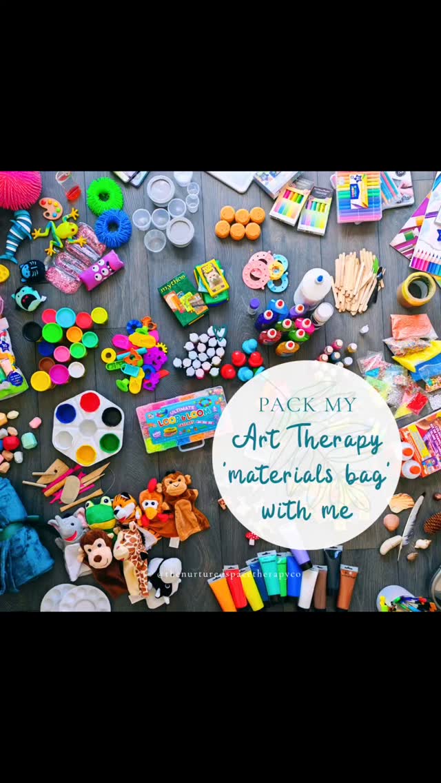 Help me pack my art psychotherapy 'materials bag' for this weeks sessions! What are your go to materials/resources for self expression and self care? Share them with me in the comments 🎨
#artpsychotherapy #arttherapist #arttherapy #thenurturedspacetherapyco #arttherapyessentials #materialsbag #kitbag