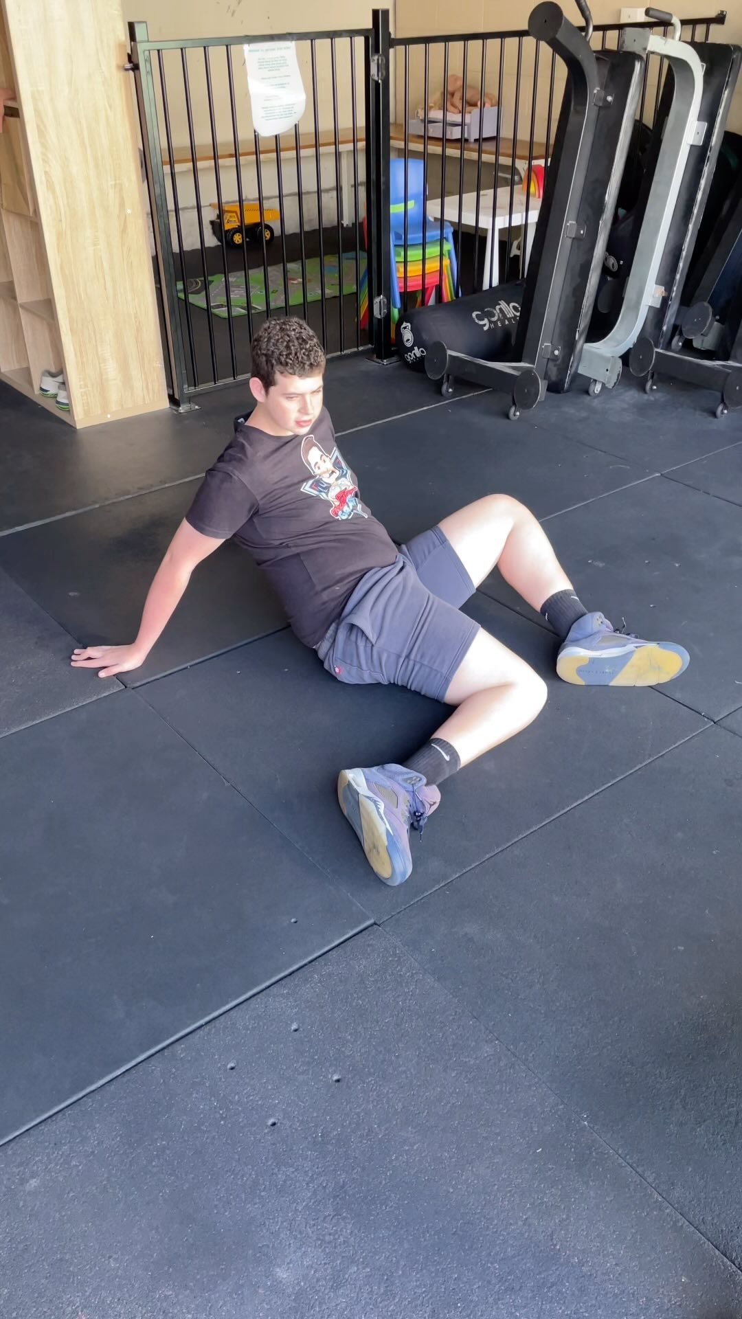 One of the goals we’re working on with Elijah is creating better mobility through his hips and spine, whilst focusing on strengthening his hips, glutes and hamstrings.
Whilst doing certain movements, Elijah mentions his back gets ‘tired’. Whilst there are some challenges around communication, as well as knowing his body, a great place to start for counteracting this is more mobility, more strength, and more awareness.
#SeeTheAbility