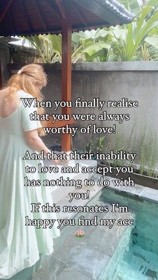 I think fully realizing this was the last snare of my codependency and people pleasing patterns…
The pain of carrying around the heavy weight of these wounds in my heart 🥹
Actually believing others choices about me was my fault! 🤦🏼♀️
As Empaths we’re so used to living in other peoples frames of self and reality.
Not having our own frame and deeply fearing being in our own energy, our own power!
It’s only by facing that fear and its illusory power over us can we break these patterns and deeply know how worthy and loveable we are!
By facing this fear I was able to fully realized this.
And without any material or external source of validation!
I continually built momentum in this vibration by exploring what lifted me, not what would make others like me or approve of!
This momentum built so high that it became so obvious when something wasn’t in alignment with my power, my energy, my values…
And what I just stopped trading my precious power for such unworthy surrogates!
Looking forward to exploring this in the Empath Hub with you! 🩵
#empathproblems #empathlife #spiritualhealingjourney #infpproblems #spiritualcoachforwomen #emotionalmastery #emotionalwounds #energyhealingpractitioner #codependentnomore #peoplepleasernomore #empathcoach