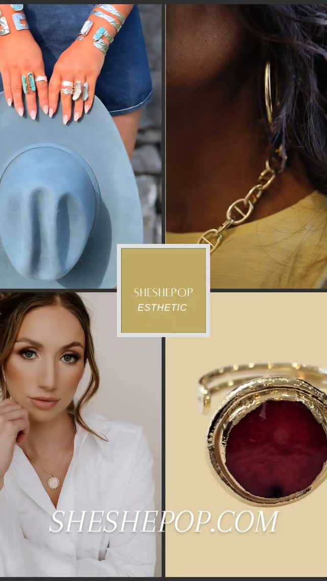 THE WEEKEND IS THE TIME TO POP!✨️
Sharing a little SheShePop esthetic for your weeked inspo.