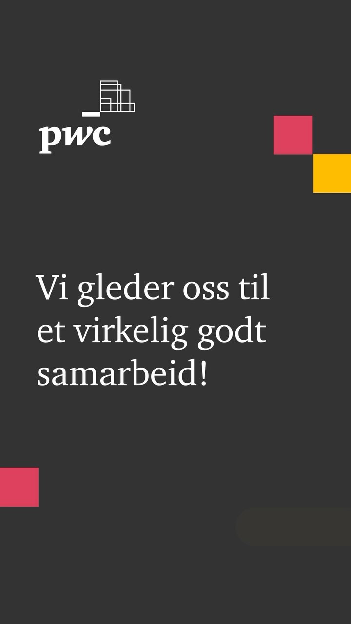 Vi er glade for å annonsere at @pwcnorge er vår nye hovedsamarbeidspartner 💙🧡
Vi ser frem til et samarbeid som vi tror blir morsomt, lærerikt og spennende for begge parter! 🌟