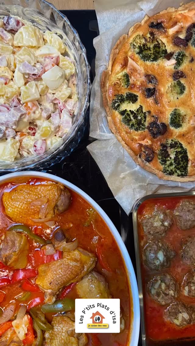 Semaine bien chargée mais il reste 2 créneaux jeudi.
Préparation de 4 ou 5 plats, menu personnalisé, cuisinés à votre domicile.
Profitez-en pour tester le service !
Crédit d’impôts immédiat (Service à la personne)
06 12 23 94 59