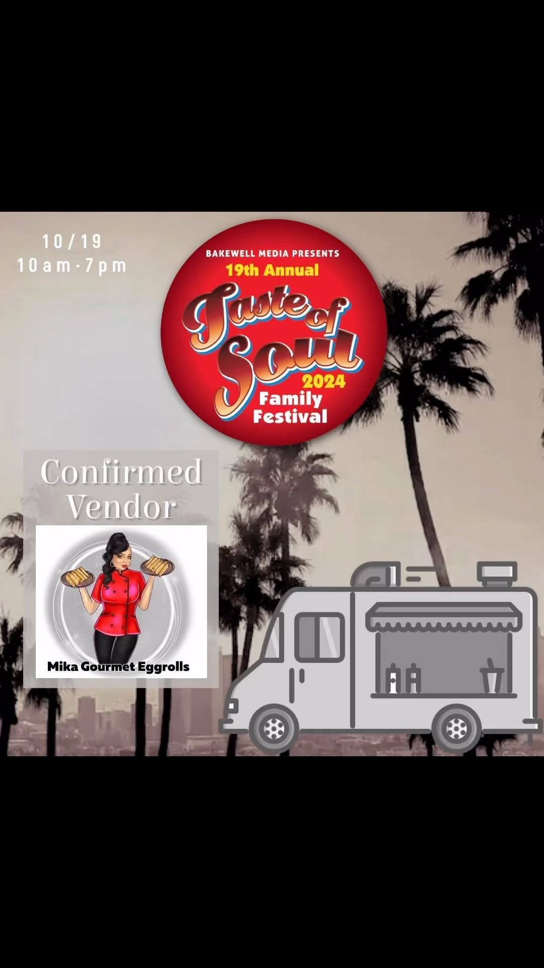 Uh oh! Back AGAIN! We are excited to bring our flavors BACK to the Taste of Soul on October 19th! Join us from 10 AM to 7 PM for a day of deliciousness and eggrolls made straight from the SOUL. See you there! 🍡✨
