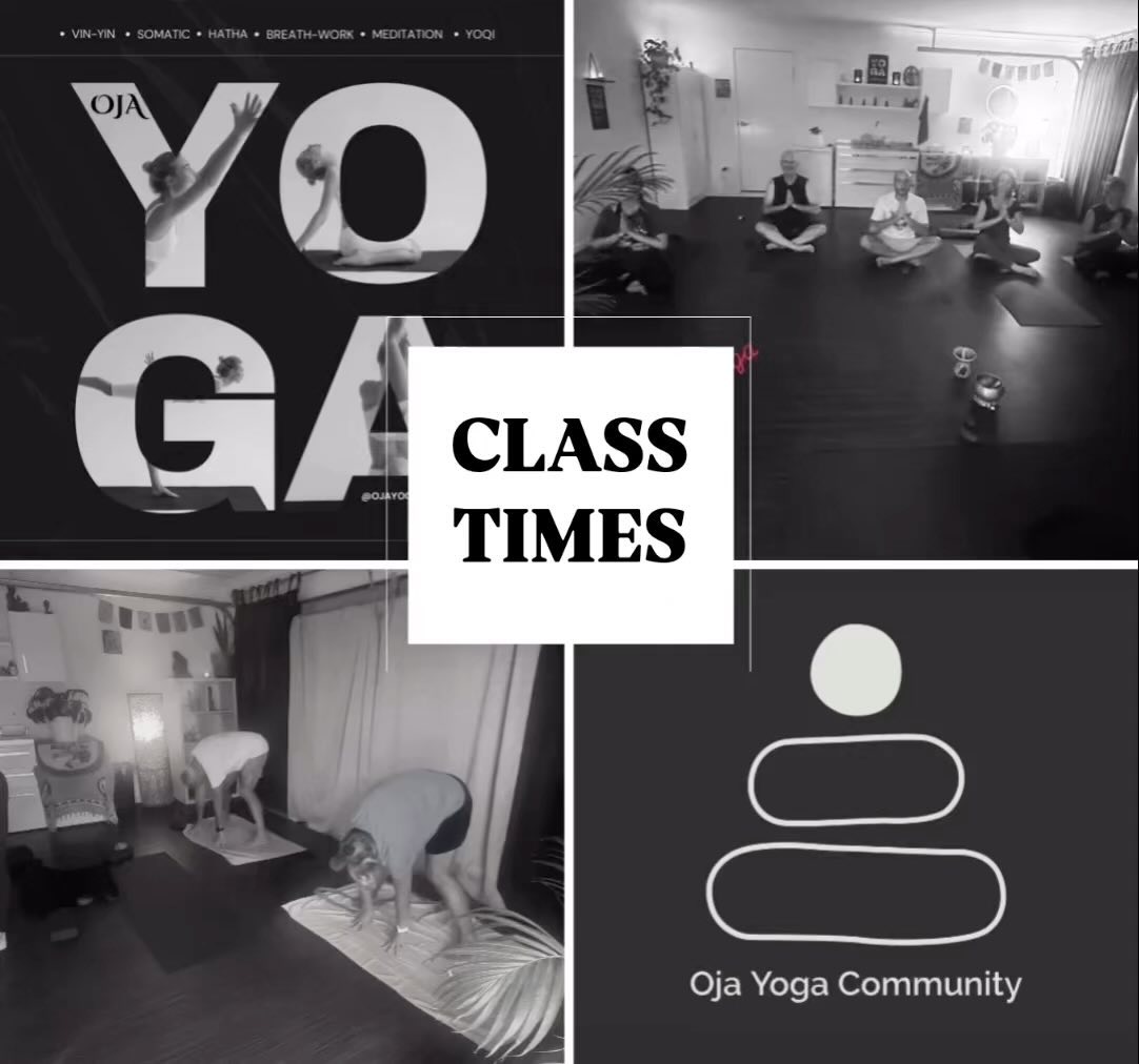 **On hold until I’m back from India in mid November 2025.
OR Join our retreat in Rishikesh! DM or link in bio 🇮🇳🧘🏽♀️
CLASSES ARE 75 MINUTES OF BLISS
BOOKING A MUST
TUE 9:30am
*Calming slow intentional flow vin-yin, gentle hatha. Align sublime for SoulShine
SAT 10 AM
*Energising simple purposeful vinyasa, healing hatha flow
An Uplifting and a balanced blend.
SAT 10am is the community connect class for those cultivating healthy habits or even those who are sober curious or in recovery/ seeking sustainability in their maintenance.
You will often find the classes are themed (yama/ niyama OR chakra activation or pancha kosha cleansing and more) yoga sessions with our practice and yogic science/wisdom sprinkled throughout.
Sat sessions are followed by an optional and empowering (confidential) share circle then cuppa and chats.
MUST PRE-BOOK!
FOR EVERY CLASSES OFFERED: All levels are welcome. Inclusive space. Novices to gurus are supported and will benefit.
Clean mats/ props provided all classes. BYO if preferred.
These sessions are not anything about being 'flexi or sexy', they are all about how we feel. Promoting mental health through a traditional classic yoga lens.
Here we give our cells some love, connect to self, recharge, reset.
Sequences are carefully curated towards vagus nerve toning to regulate the nervous system and geared towards cortisol reduction/ balance and somatic release of tension from the body.
Gentle hatha & vin-yin traditional asana movement, pranayama breath-work, cleansing purifying kriyas, mindful mantra, guided meditation.
BOOKINGS ARE ESSENTIAL: Classes are kept small so please register via private message here on instagram or on WhatApp.
Bring $20 on the day OR
BOOK ONLINE: booking page on the website, head to ojayoga.com.au
Classes are a $20 exchange.
DEALS:
🧘🏽♀️20% off first time visit
🧘🏽♀️Bring a friend (who hasn’t been here before) and both come for $15 cash!
🧘🏽♀️Regular? Grab a ten pack for $180 cash. (=One free class)
*Please avoid parking in front of residential houses. Thank you for being mindful of neighbouring homes. Plenty of spots around and a short stroll to the studio 🙏🏽☺️
