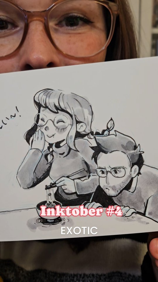Inktober No. 4: EXOTIC
We're embarking on a three-week camping adventure through Tohoku soon (Northern Honshu, Japan's largest island)! 🇯🇵🏔️ I'm also taking on the "Inktober" challenge, where I'll create a daily drawing based on an official prompt list! 🎨✍️
I really don't like the word "exotic" because it is very subjective and, coming from a Western standpoint, kind of problematic. So I went with the most unproblematic topic: food! My favorite "exotic" Japanese food is Nattō (fermented soybean). I loved it ever since I was a poor student in Japan with only the tiniest kitchen. I had it nearly every day on rice with an egg. My husband isn't so keen on it, though.
#Inktober #Inktober2024 #Inktober2024Exotic #Inktober52 #InktoberExotic #InktoberChallenge
@inktober
Do you like Nattō?