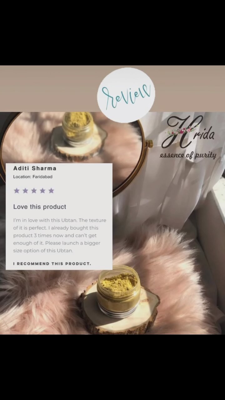 Ancient Beauty Secret Unveiled
Immerse yourself in the timeless beauty ritual of Hrida’s Traditional Ubtan, a carefully curated blend that echoes the wisdom of centuries. This powerful concoction is a tribute to India’s rich skincare heritage, lovingly crafted to bring out your skin’s natural radiance.
Our Ubtan is a treasure trove of nature’s finest offerings:
Saffron: The golden spice of beauty
Wild Turmeric: Nature’s own antiseptic
Sandalwood: For a cooling, calming effect
Gram Flour: The gentle exfoliator
Red Lentils: Packed with skin-loving nutrients
Rose: For that petal-soft touch
Neem: The purifier of Ayurveda
Orange Peel: A citrusy boost of vitamin C
This versatile blend adapts to your skin’s needs:
For dry skin: Mix with virgin coconut oil and milk or rose water for deep nourishment
For oily skin: Blend with curd or rose water to balance and refresh
Passed down through generations, Ubtan has been the secret weapon of brides-to-be, imparting a luminous glow for their special day. Now, you too can embrace this ritual, whether preparing for a momentous occasion or as part of your regular skincare regimen.
Beyond its nourishing properties, our Ubtan excels in:
Removing stubborn sun tan
Brightening and evening out skin tone
Gently exfoliating for smoother skin
With Hrida’s Traditional Ubtan, every application is a step towards the timeless, radiant beauty celebrated in Indian tradition. Unveil your skin’s natural glow and let it tell a story of heritage, purity, and natural care.
#naturalskincare #chemicalfree #glowinggift #selfcareessentials #glowinggift #skincaregift #pamperinghamper #parabenfree #sulphatefree #diwalibrightness #festivegifting