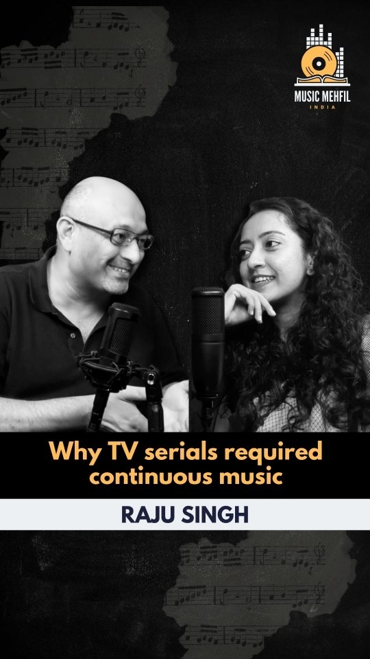 Why TV serials required continuous music - with @rajupsingh
.
.
.
.
#musicmehfilindia #tvcomposers #backgroundscore #storiesofmusic #musicinindia #filmscoringcomposer #rajupsingh #arunajade #indianmusicindustry