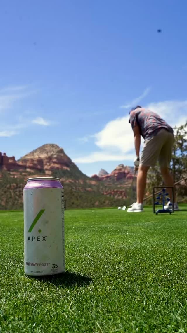 Swinging by to wish you all a Happy Father’s Day! #fairwayfrost #apexfueled #sunsetslice #golfperformancedrink #golflife