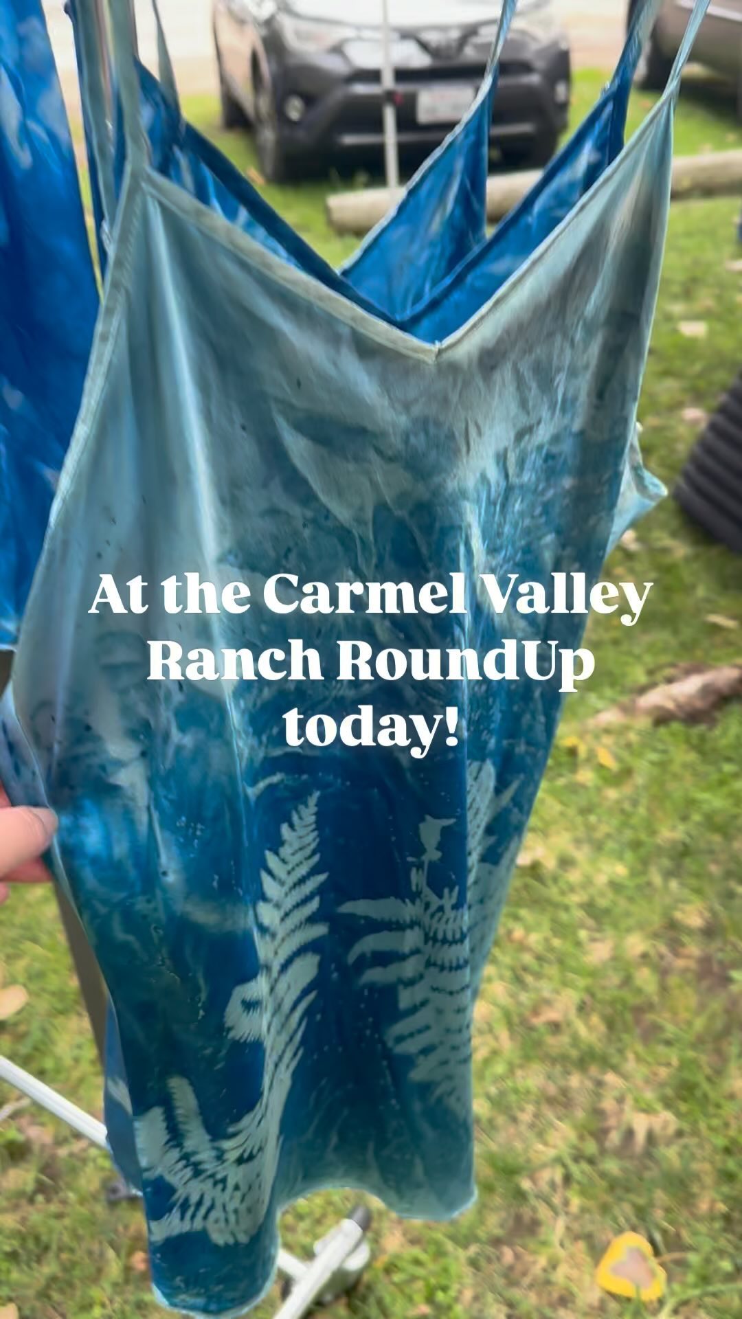 Come find me slinging silks at the Carmel Valley Ranch RoundUp today and tomorrow at the Trail and Saddle Club 🌞