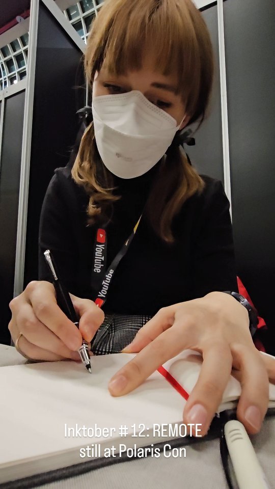 Inktober No. 11: REMOTE
We're embarking on a three-week camping adventure through Tohoku soon (Northern Honshu, Japan's largest island)! 🇯🇵🏔️ I'm also taking on the "Inktober" challenge, where I'll create a daily drawing based on an official prompt list! 🎨✍️
I'm currently at @polarisconvention at the Artist Alley in B2! You can find me at booth # 327
#Inktober #Inktober2024 #Inktober2024Remote #Inktober52 #InktoberRemote #InktoberChallenge
@inktober