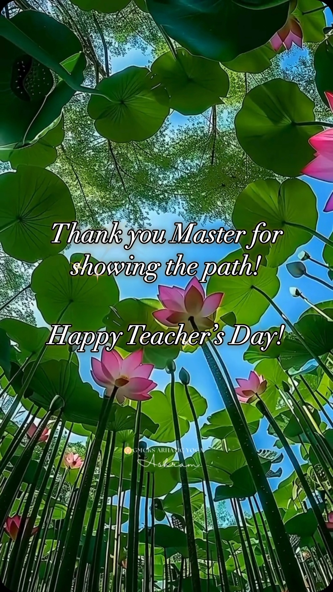 🌟 Celebrating Teacher’s Day at GMCKS AY Ashram 🌟
Wishing everyone a Happy Teacher’s Day! 🙏 A day to honor and express our deepest gratitude for our beloved Guru, GMCKS, and all our teachers who have blessed us with wisdom, love, and the power of Pranic Healing. 💖
🌼 Guiding Light: Today, we celebrate the teachers who have not only taught us lessons but transformed our lives in profound ways.
🙏 Gratitude Overflowing: Let’s take a moment to reflect on the incredible journey we’ve had with our Guru and express thanks for the knowledge and spiritual growth we’ve gained.
🌿 A Life-Changing Path: Every lesson learned is a step closer to our higher selves. Let’s continue to walk this path together, inspired by the teachings of our Guru.
What has been your most memorable moment with your teacher? Share your journey in the comments below! 🌟👇
#GMCKS #MCKS #TeachersDay #Gratitude #GMCKSAYAshram #SpiritualJourney #PranicHealing