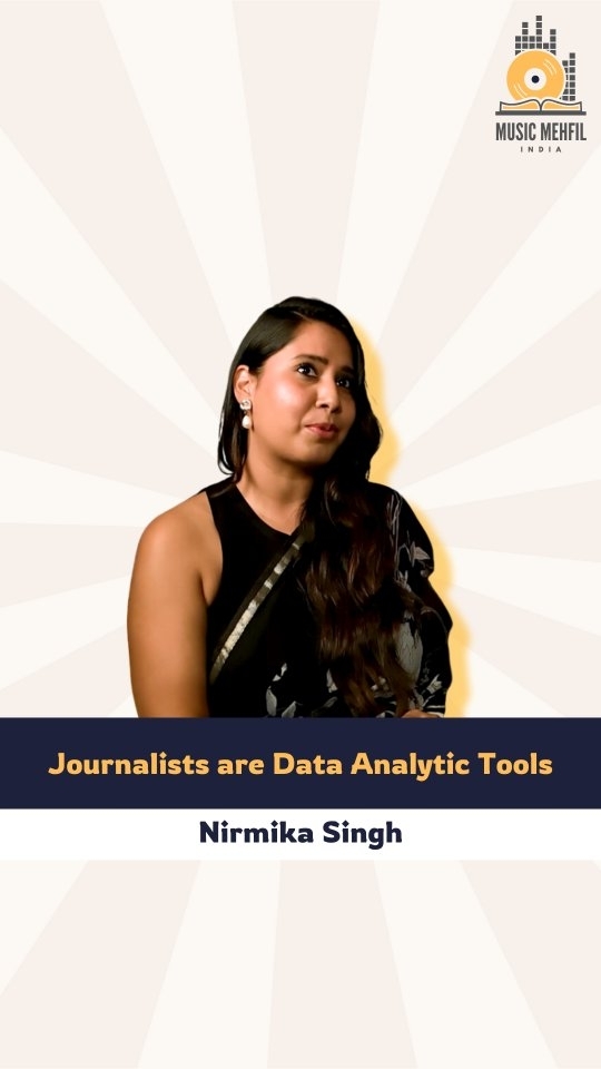 Journalists are Data Analytics Tools.
.
.
.
#musicmehfilindia #nirmikasingh #rollingstonein #musicjournalism #musicjournalist #indianmusicscene