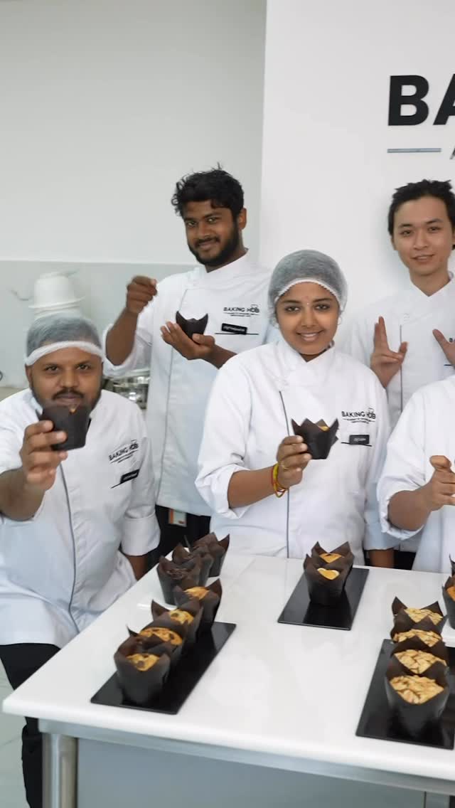 Day 2 at Baking Hub Academy 🍰
Today was all about getting the basics right! 🧁✨
Our budding bakers explored the world of essential baking ingredients — flour, sugar, butter, eggs — and learned how each one plays its role.
They also got hands-on with professional bakery tools and equipment — because in the kitchen, even a spatula has a story!
And guess what? We baked our first product: MUFFINS!
From gooey chocolate, to fruity delights, and even savory cheese & herb muffins — it was a flavor-packed day.
This is just the beginning… stay tuned for more baking magic! 💫
#BakingHubAcademy #BakingCourseIndia #LearnToBake #BakingBasics #MuffinMadness #PastryChefInTraining #ChefLife #FromScratch #Day2Done #BakeWithUs