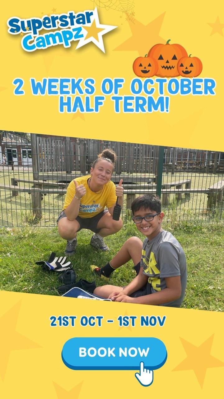 SO HAPPY TO MAKE THIS HAPPEN 🎉
The October half term dates are different for some schools, so we are opening for 2 weeks instead of 1!
All on the same site, just different areas of the Thomas More & Margaret Roper School site 😀
🗓️ 21st Oct - 1st Nov 2024
📍 Purley
📲 Link in bio to book or via our website