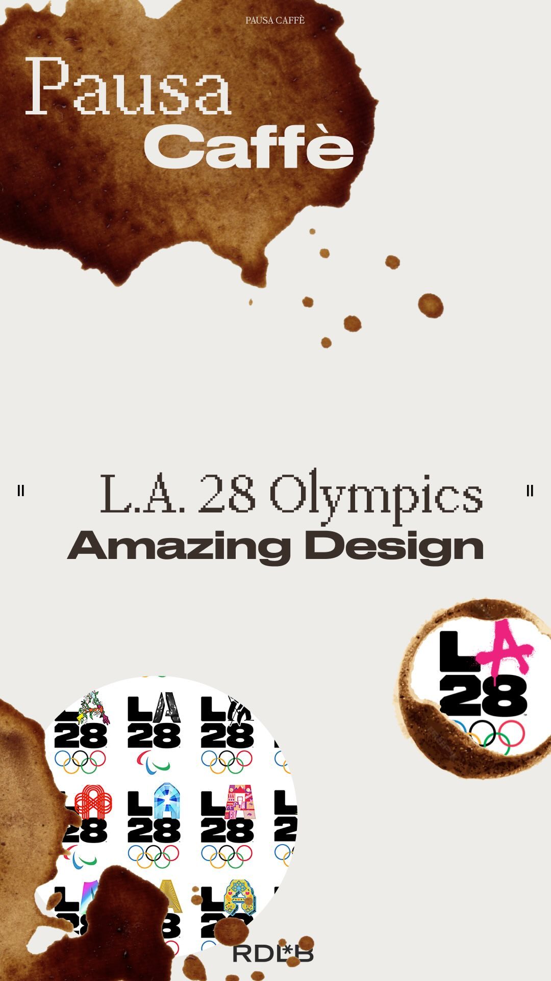 🤔 Even if you thought Olympics were over, they are already starting to make noise for the next one! ⚽️ LA28 Organisation has presented already some pretty amazing designs. 🧑🏻💻 In today’s Pausa Caffè Capsule we dive into these logos to better understand how Olympics are setting new trends in branding!
For more branding and advertising content visit us at rdlb.nyc at the link in our bio @rdlb.agency 
#RDLBAgency #PausaCaffè #BrandStorytelling #MarketingStrategy #Branding #Communication #Marketing #Branding #LA28 #Logo #Design