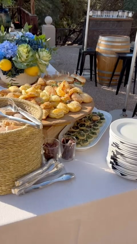 Wedding vibes harvest table starters#gaychefsofinstagram #lovefood #loveislove #weddingday #weddingideas