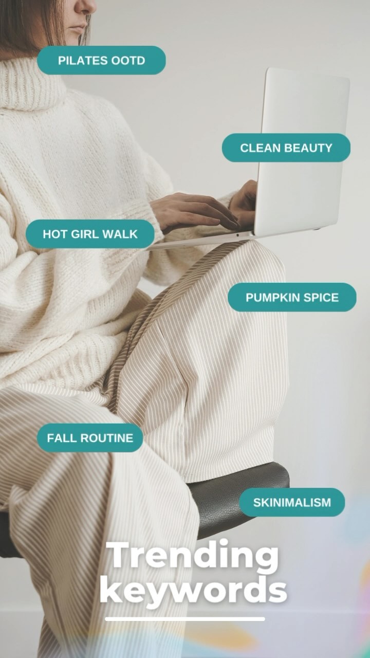 ๐จ Trend Alert ๐จ
Weโve done the research! These keywords capture some of the most current trends across social media. With the rise in:
๐ซงclean beauty products
๐งlower impact exercises
๐ง mindfulness
๐and the changing of the seasons
these keywords are being used in everything from Instagram posts to Tiktoks!
#SEO #keywords #trending #digitalmarketing #wellness