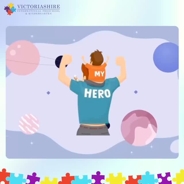 Happy Father’s Day to all the amazing dads out there! 💙 #victoriashire #kindergarten #preschool #vis #puchong